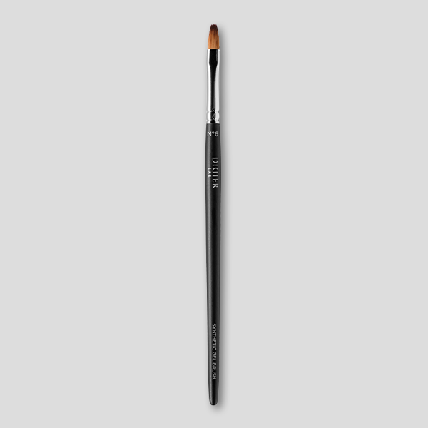 Gel Brush Didier Lab, No. 6, Oval, Tiger Toray, 1 pcs