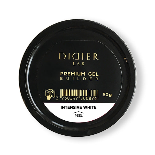 Premium Builder Gel, Didier Lab, Intensive White, 50 g