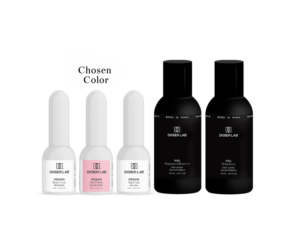 Vegan Classic Nail Polish Set with Your Choice of Color, Didier Lab