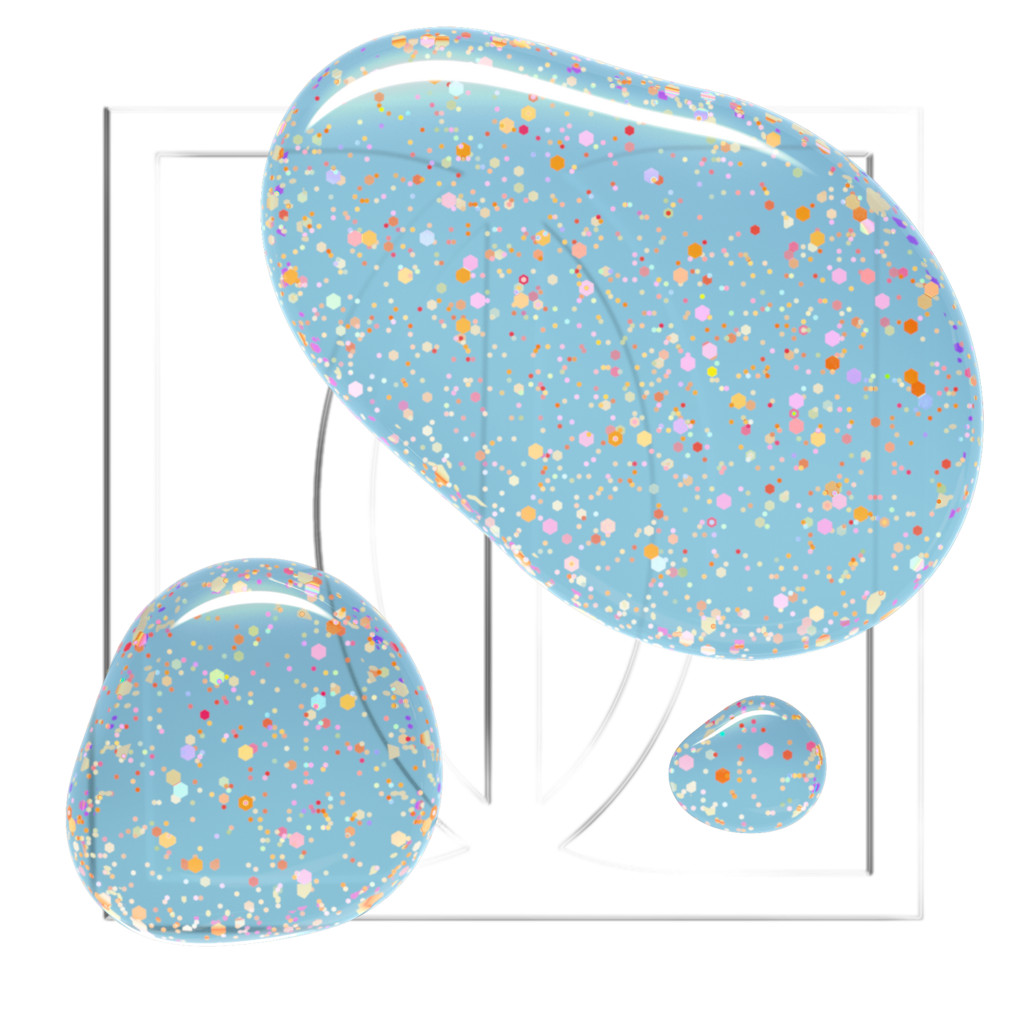 Gel Polish Confetti, Didier Lab, Bonbon