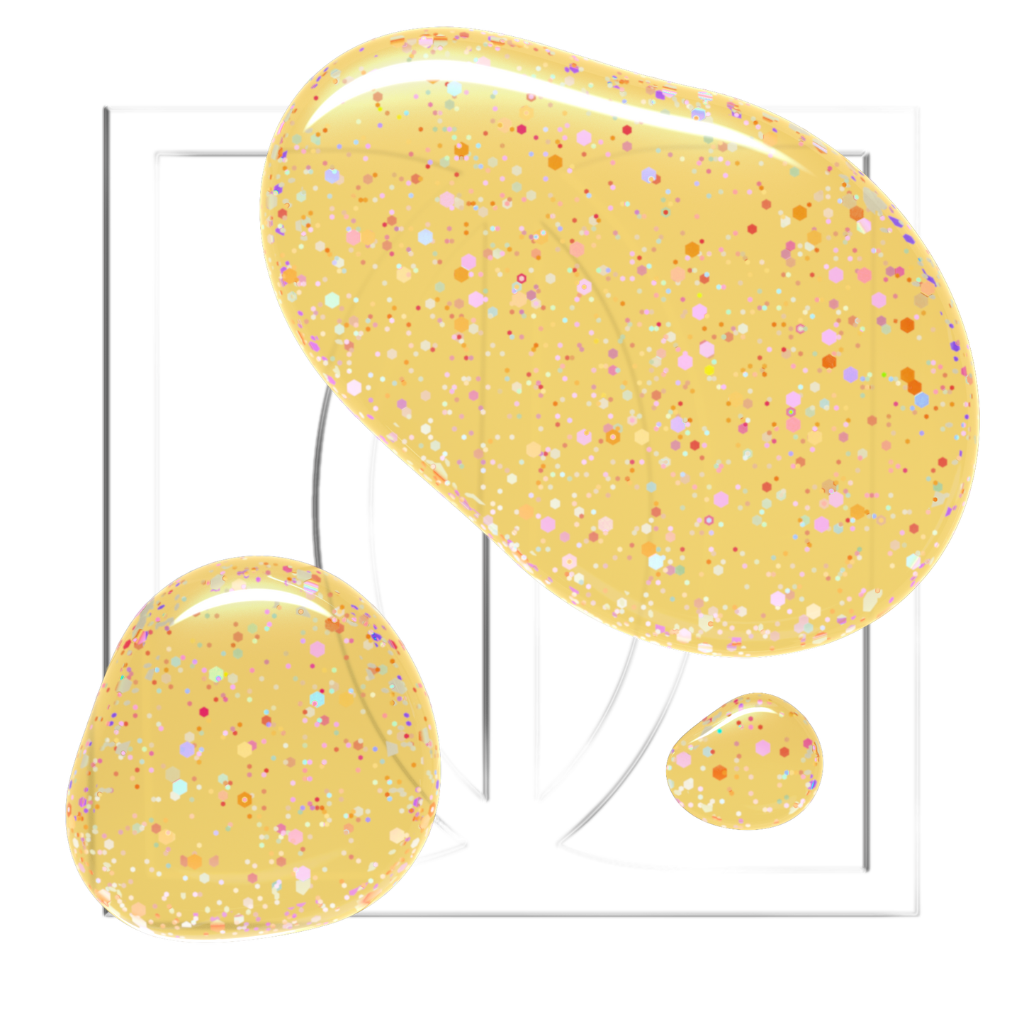 Gel Polish Confetti, Didier Lab, Pastel