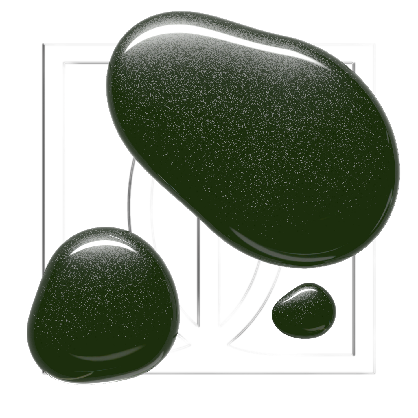 Green Reactive Vegan Nail Polish, Didier Lab, Royal, HEMA and TPO free, 10 ml