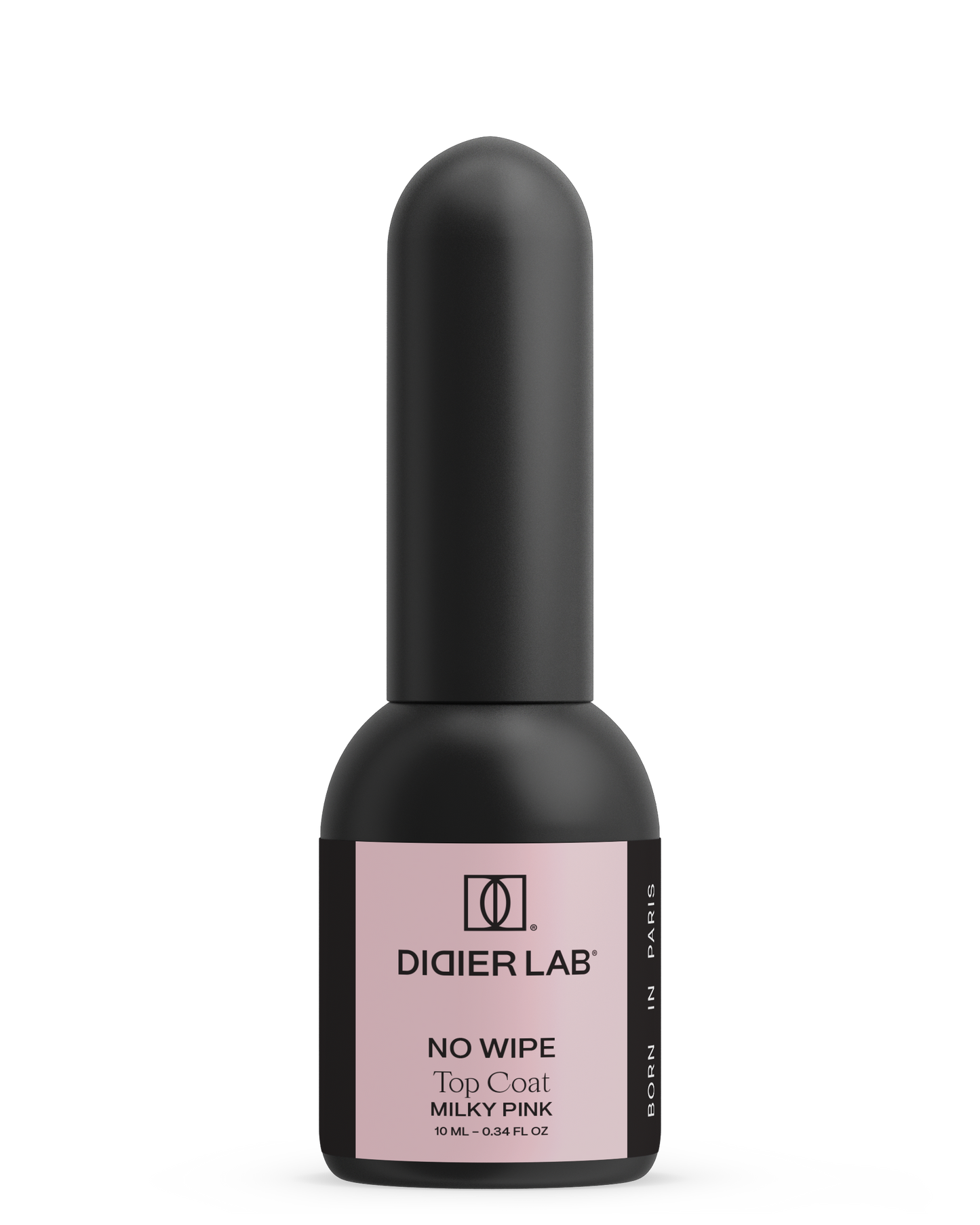 UV Top Coat No Wipe, Didier Lab, Milky Pink, 8ml