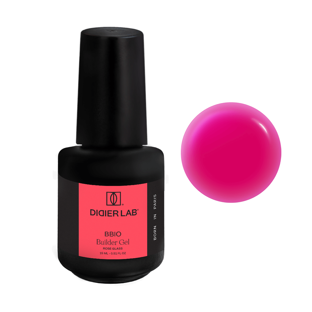 Builder Gel BBIO, Didier Lab, Rose Glass, HEMA and TPO free, 15ml