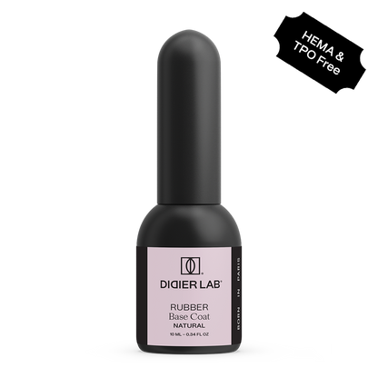 Gel Polish Rubber Base Coat, Natural 10 ml