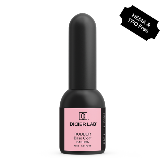 Gel Polish Rubber Base Coat, Sakura 10 ml