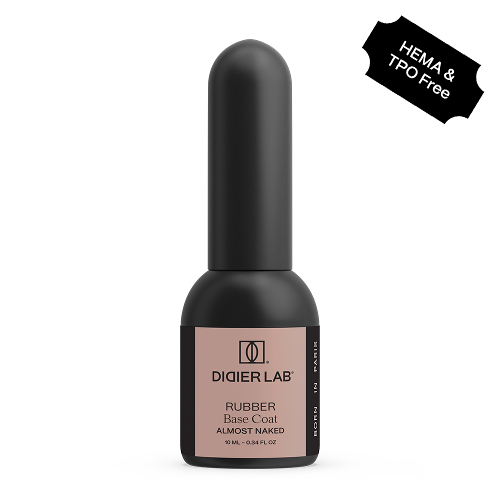 Gel Polish Rubber Base Coat, Almost Naked 10 ml