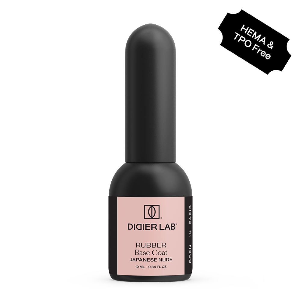 Gel Polish, Rubber Base Coat, Japanese Nude, HEMA and TPO Free, 10ml