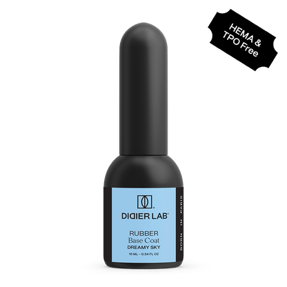 Gel Polish, Rubber Base Coat, Dreamy Sky, HEMA and TPO Free, 10ml