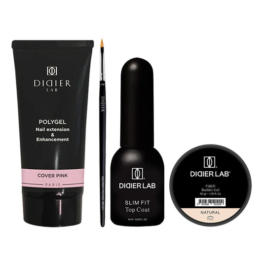 Polygel & Fiber Builder Gel Set, Didier Lab