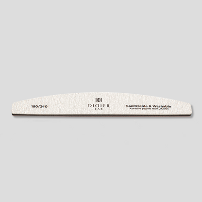 Nail File Halfmoon, Speedy Zebra, Didier Lab, 180/240