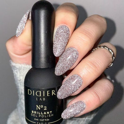 Gel Polish Brillant, Didier Lab, No. 2, HEMA and TPO free, 8 ml