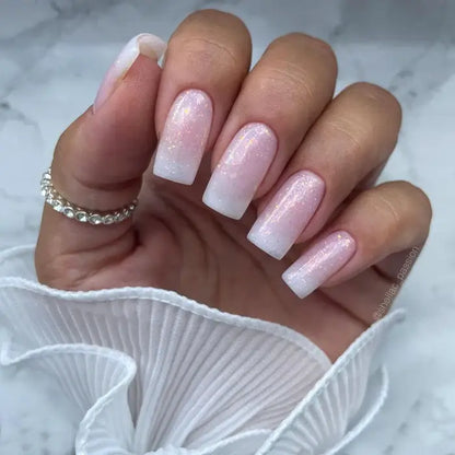 For short nails, Rubber Base Foil, Pink, TPO free, 10 ml
