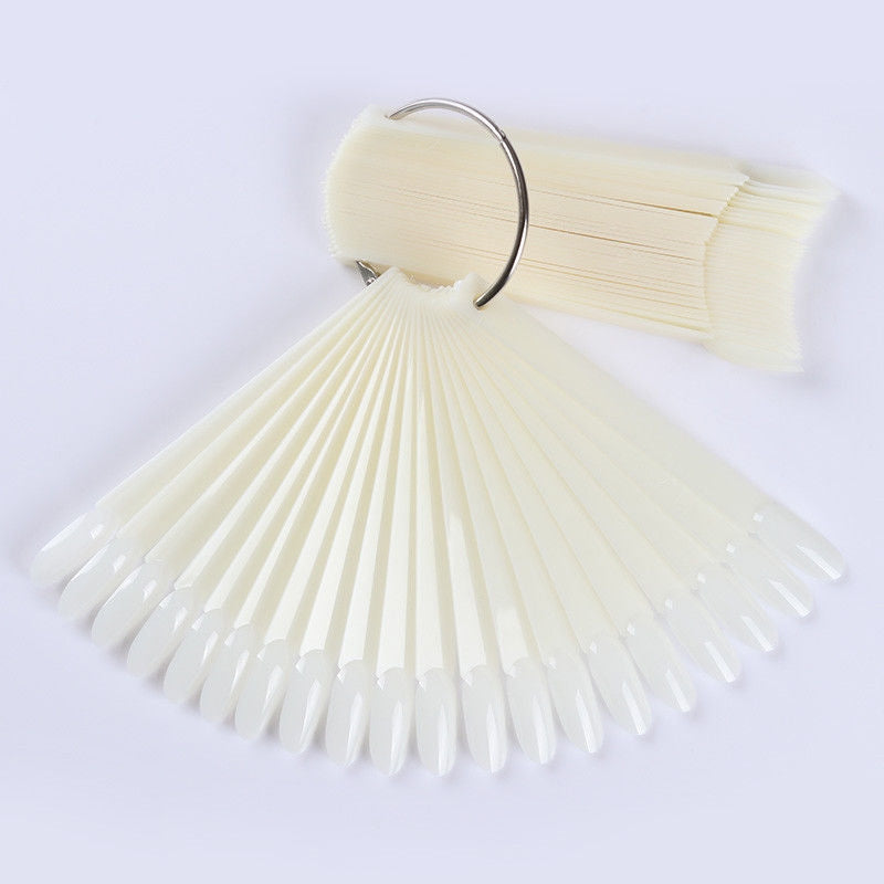 Color Chart, white, "Didier Lab", oval, 50 pcs.