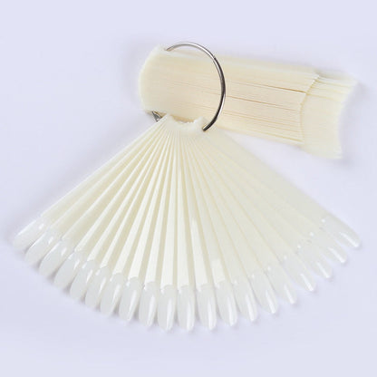 Color Chart, white, "Didier Lab", oval, 50 pcs.