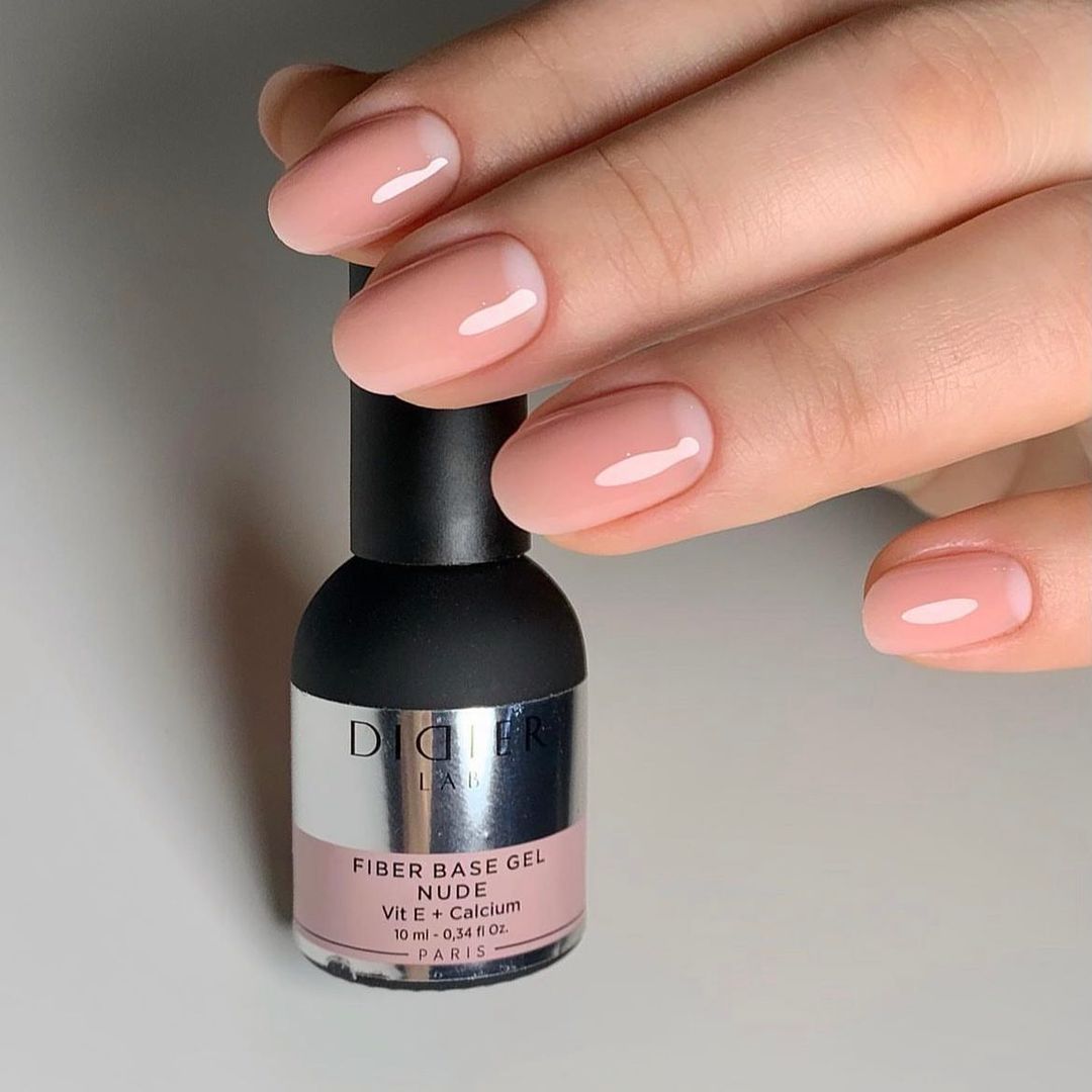 Fiber Base Coat, Didier Lab, Nude, HEMA and TPO Free, 10 ml