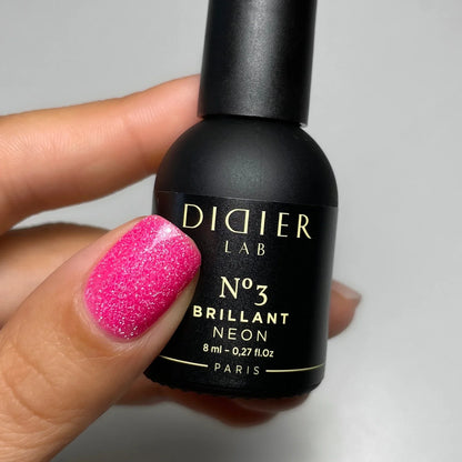 Gel Polish Brillant NEON, Didier Lab, No. 3, HEMA and TPO free, 8 ml