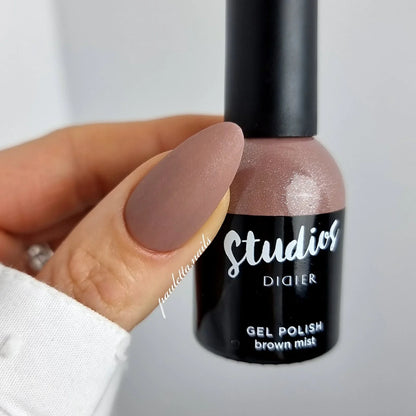 Gel polish Studios, Brown Mist, TPO free, 8ml