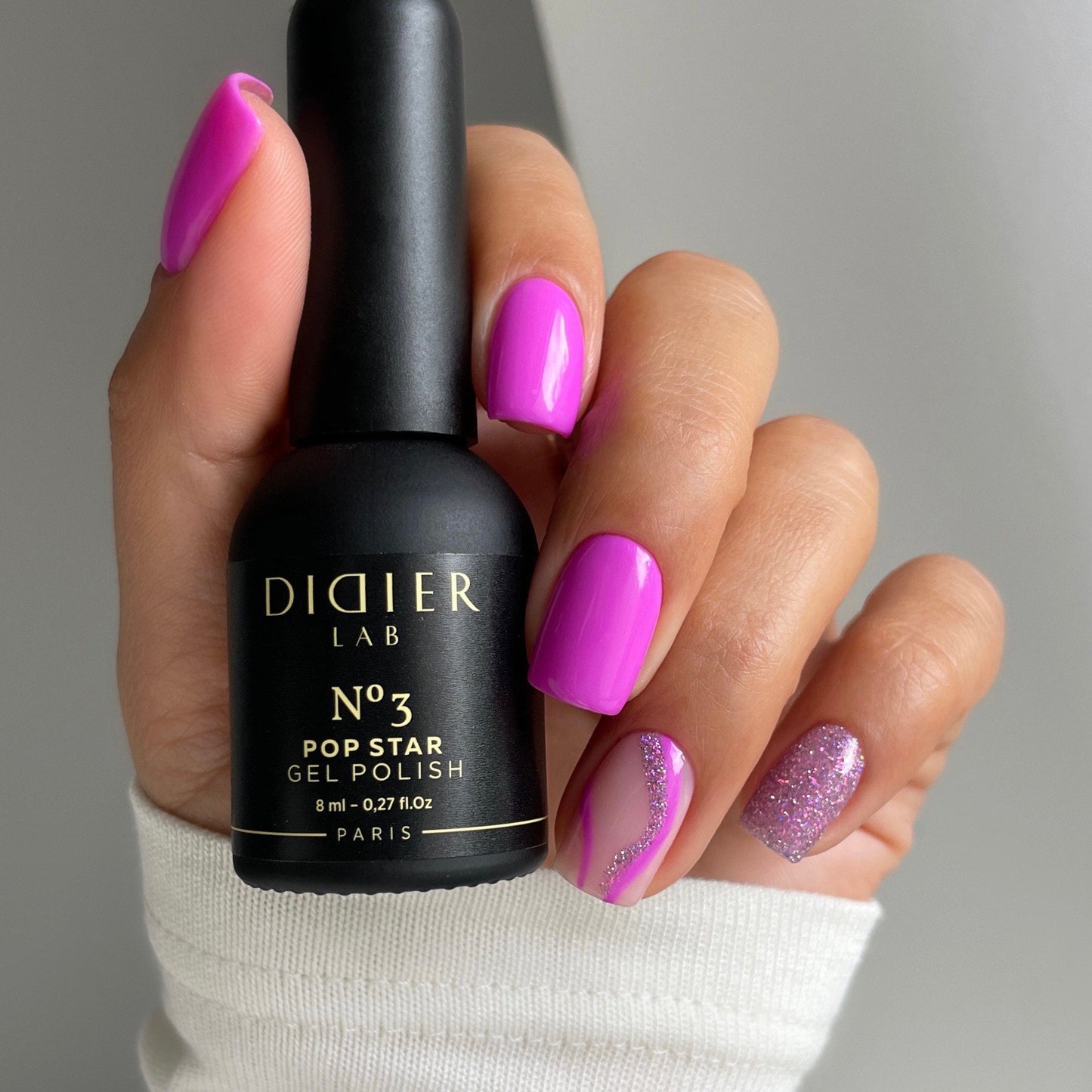 Gel Polish POP Star, Didier Lab, No. 3, 8 ml