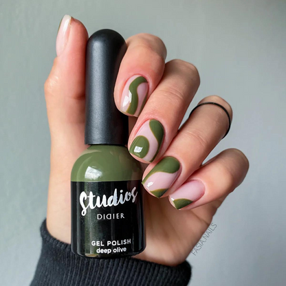 Gel Polish Studios Didier Lab, Deep Olive, HEMA & TPO Free, 8 ml