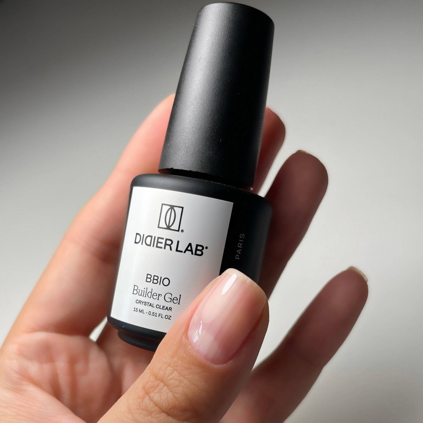 Builder Gel BBIO, Didier Lab, Crystal Clear, HEMA and TPO free, 15ml