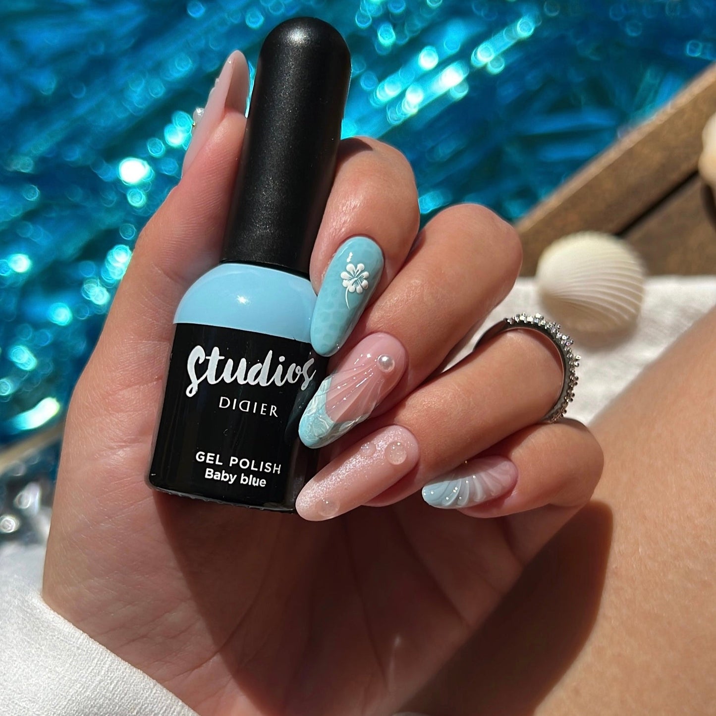 Gel polish Studios Didier Lab, Baby Blue, TPO free, 8ml