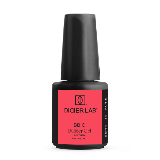 Builder Gel BBIO, Didier Lab, Love Red, HEMA and TPO free, 15ml