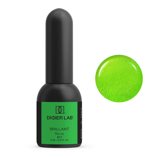 Gel Polish Brillant NEON, Didier Lab, No. 1, HEMA and TPO free, 8 ml