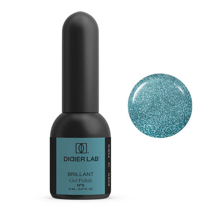 Gel Polish Brillant, Didier Lab, No. 5, HEMA and TPO free, 8 ml