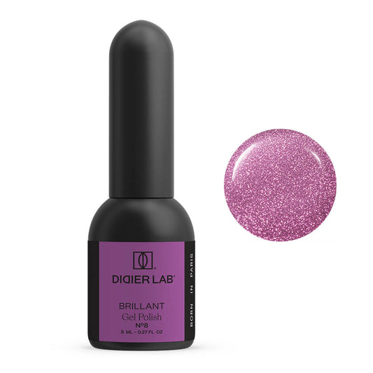 Gel Polish Brillant, Didier Lab, No. 8, HEMA and TPO free, 8 ml