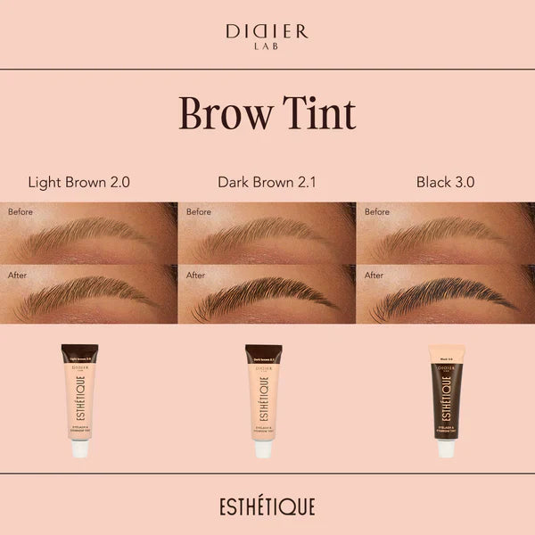 Midi eyebrow tint set, "Didier Lab Esthétique"