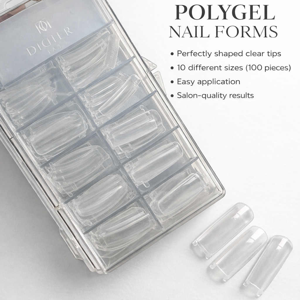Polygel Nail forms "Didier Lab", 100psc