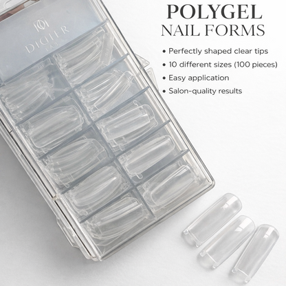 Polygel Nail forms "Didier Lab", 100psc