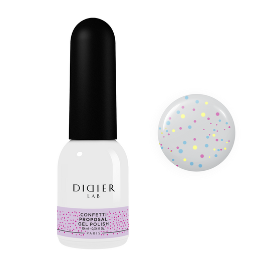 Gel Polish Confetti, Didier Lab, Proposal