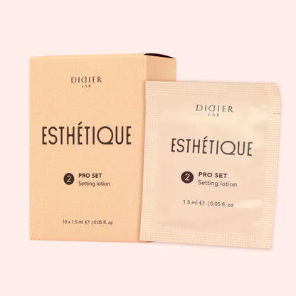 Didier Lab Esthétique Brow Lamination Setting Cream No. 2, 1,5 ml x 10psc.