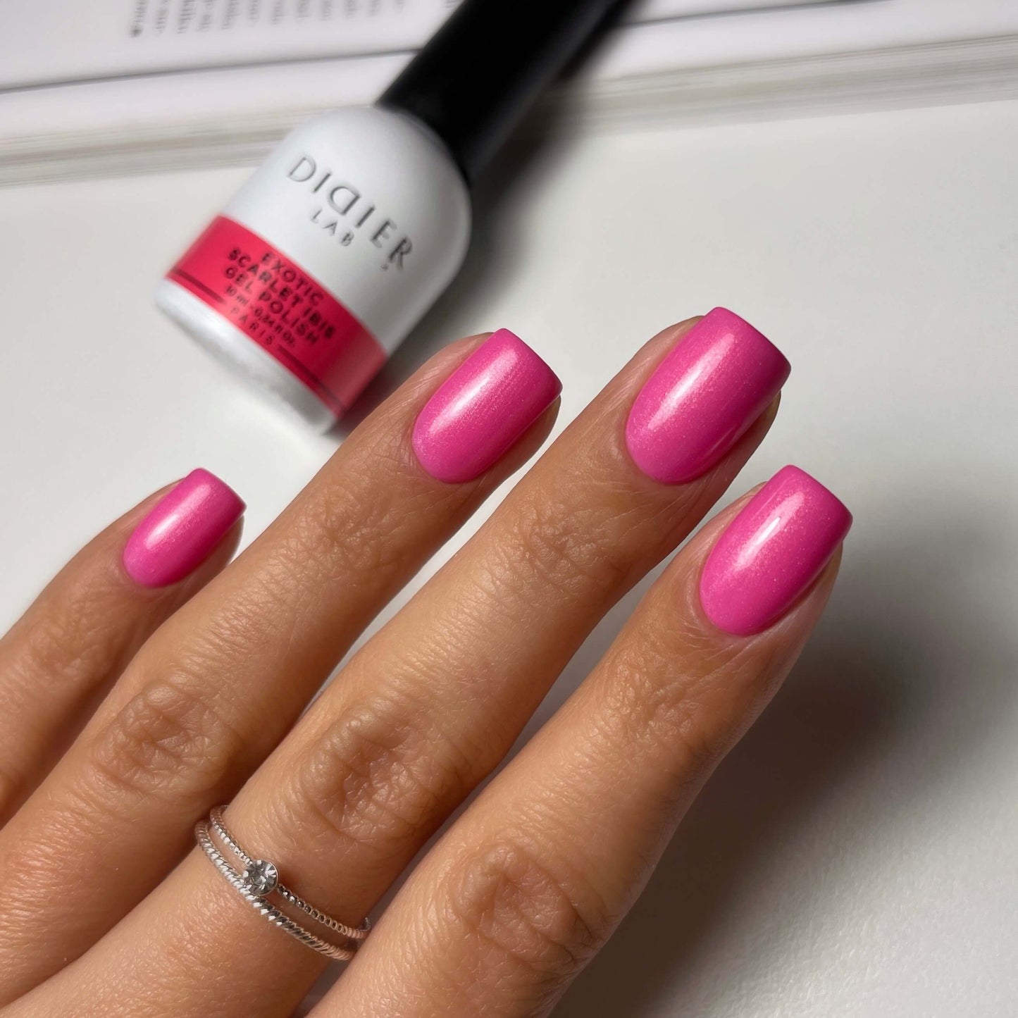 Gel Polish Exotic, Didier Lab, Scarlet Ibis, 10 ml