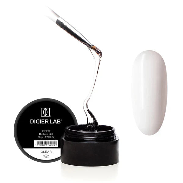 Fiber Builder Gel Didier Lab, Clear, HEMA and TPO free, 50g