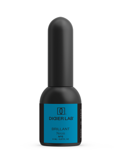 Gel Polish Brillant NEON, Didier Lab, No. 5, HEMA and TPO free, 8 ml