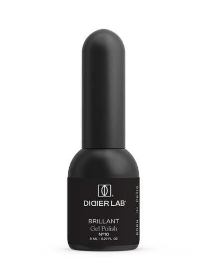Gel Polish Brillant, Didier Lab, No. 10, HEMA and TPO free, 8 ml
