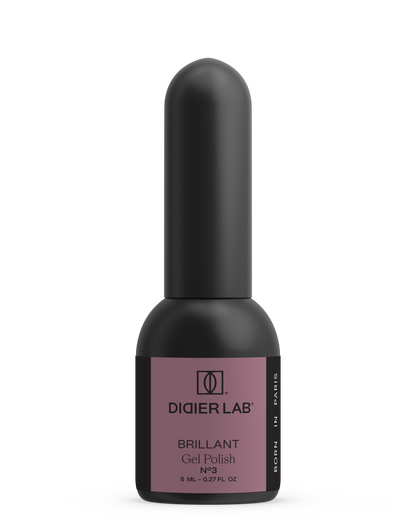 Gel Polish Brillant, Didier Lab, No. 3, HEMA and TPO free, 8 ml