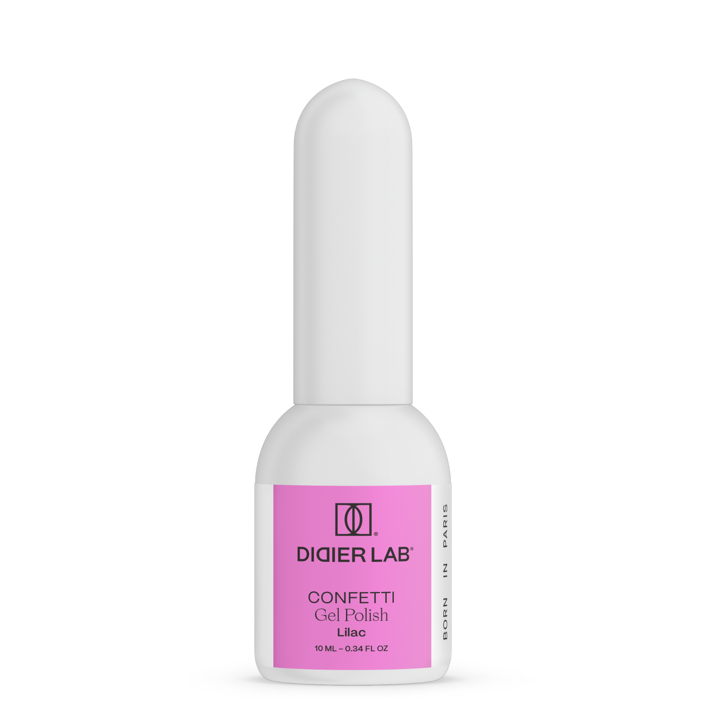 Gel Polish Confetti, Didier Lab, Lilac