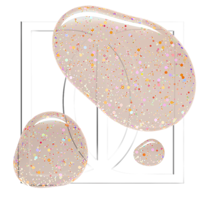 Gel Polish Confetti, Didier Lab, Wedding