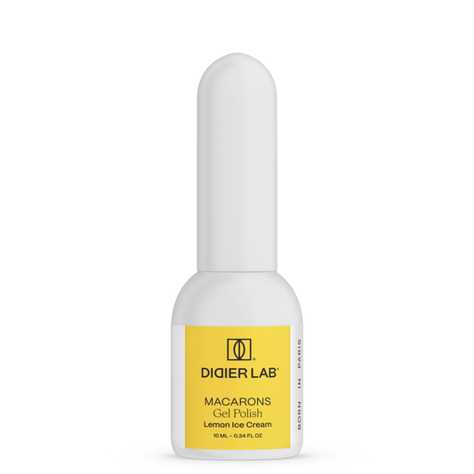 Gel Polish Macarons, Didier Lab, Lemon Ice Cream