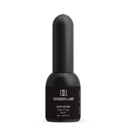 UV Top Coat No Wipe, Didier Lab, Pop Star No. 2, HEMA and TPO free