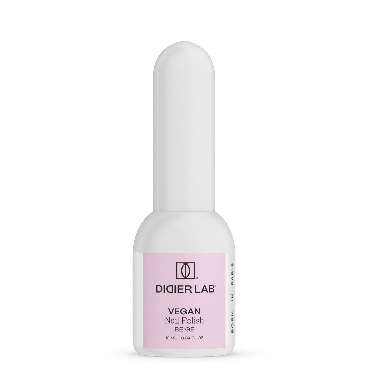 Green Reactive Vegan Nail Polish, Didier Lab, Beige, HEMA and TPO free, 10 ml