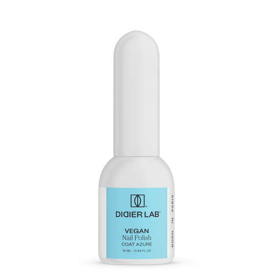 Green Reactive Vegan Nail Polish, Didier Lab, Coat Azure, HEMA and TPO free, 10 ml