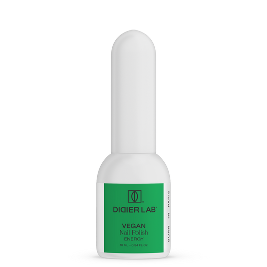Green Reactive Vegan Nail Polish, Didier Lab, Energy, HEMA and TPO free, 10 ml