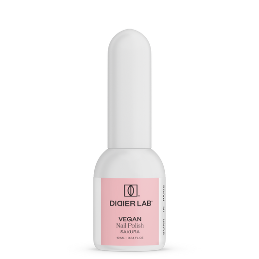 Green Reactive Vegan Nail Polish, Didier Lab, Sakura, HEMA and TPO free, 10 ml