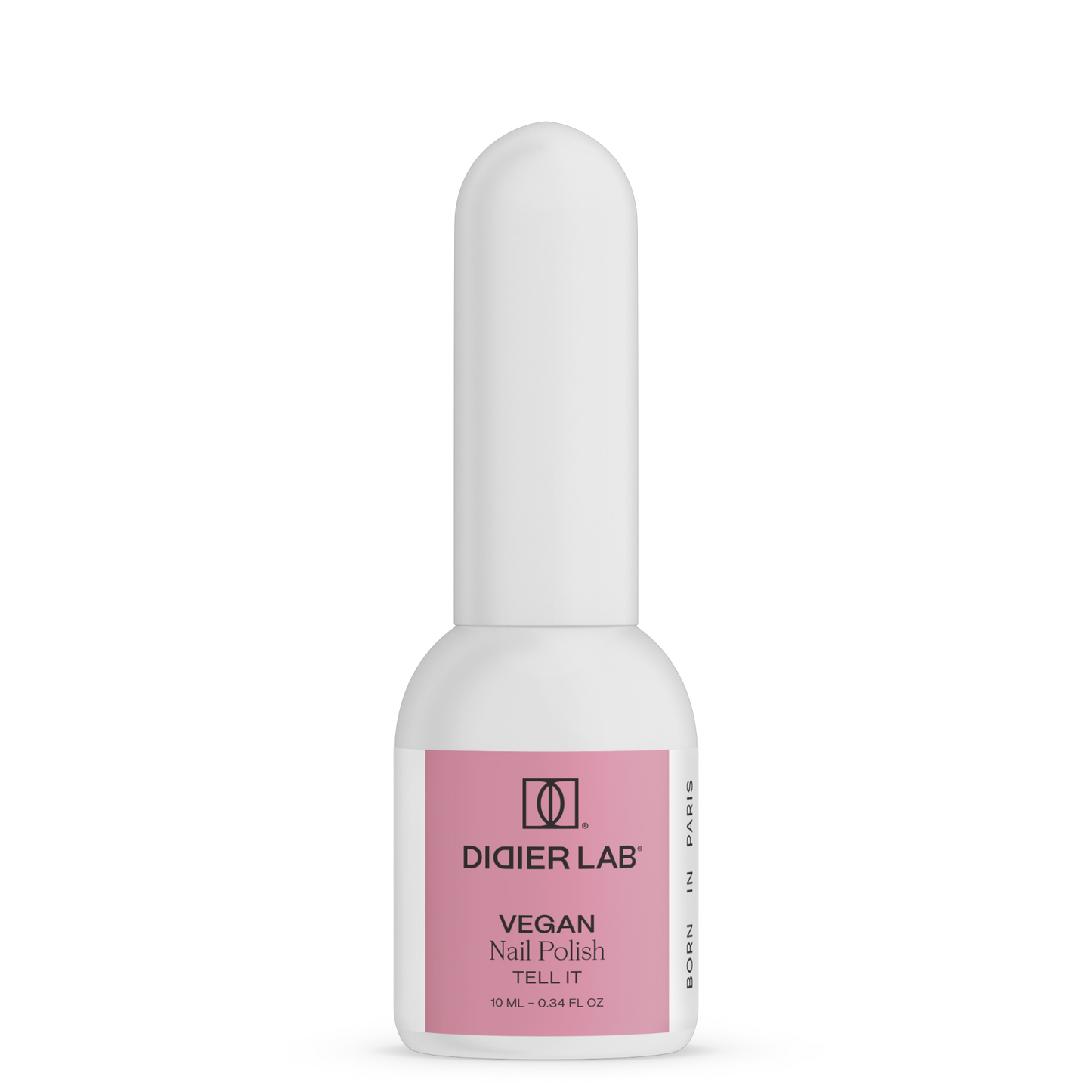 Green Reactive Vegan Nail Polish, Didier Lab, Tell It, HEMA and TPO free, 10 ml