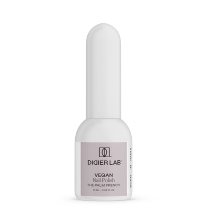 Green Reactive Vegan Nail Polish, Didier Lab, The Palm French, HEMA and TPO free, 10 ml